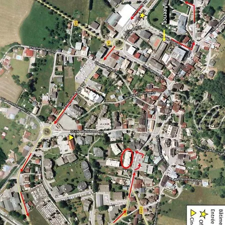 52m², Terrasse, Parking, Coeur De Samoens, & Commerces Proches - Fr-1-624-19 아파트 사모엥